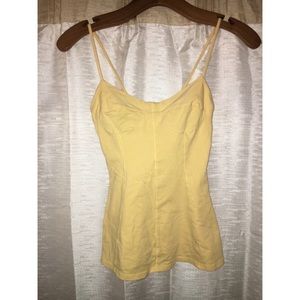 Yellow tank top